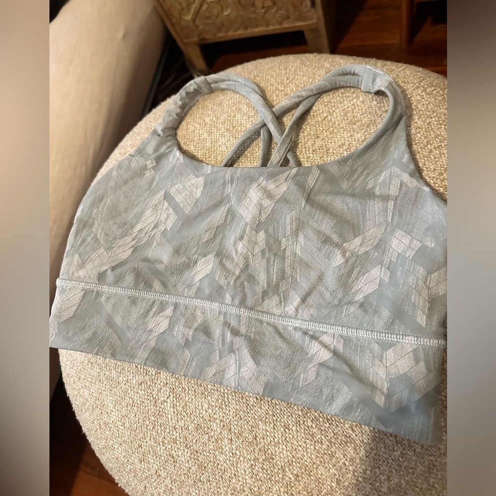 Like new lululemon energy longline sports bra
